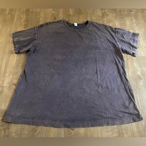 Old navy cotton T shirt Medium Dark purple/gray